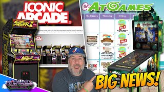 Iconic Arcade Street Fighter Art Survey Finally & AtGames Packed August Calendar!