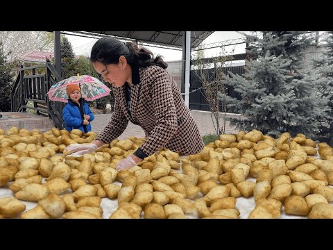 Comida de rua popular no Quirguistão | Gumma - Boorsok
