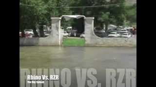 preview picture of video 'Rhino vs. RZR - The Big Splash'