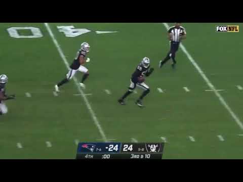 Chandler Jones CRAZY Game Winning Touchdown | Patriots vs Raiders