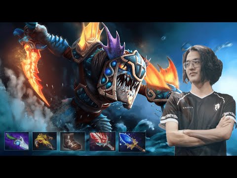 Watson Slark Safe Lane Full Game Play - Dota 2