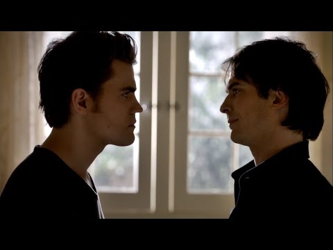 TVD 4x1 - Stefan regrets saving Matt first, Elena never wanted to be a vampire | HD