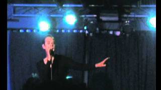 Peter Murphy - Uneven &amp; Brittle live@Rome Traffic Club 07-10-2011