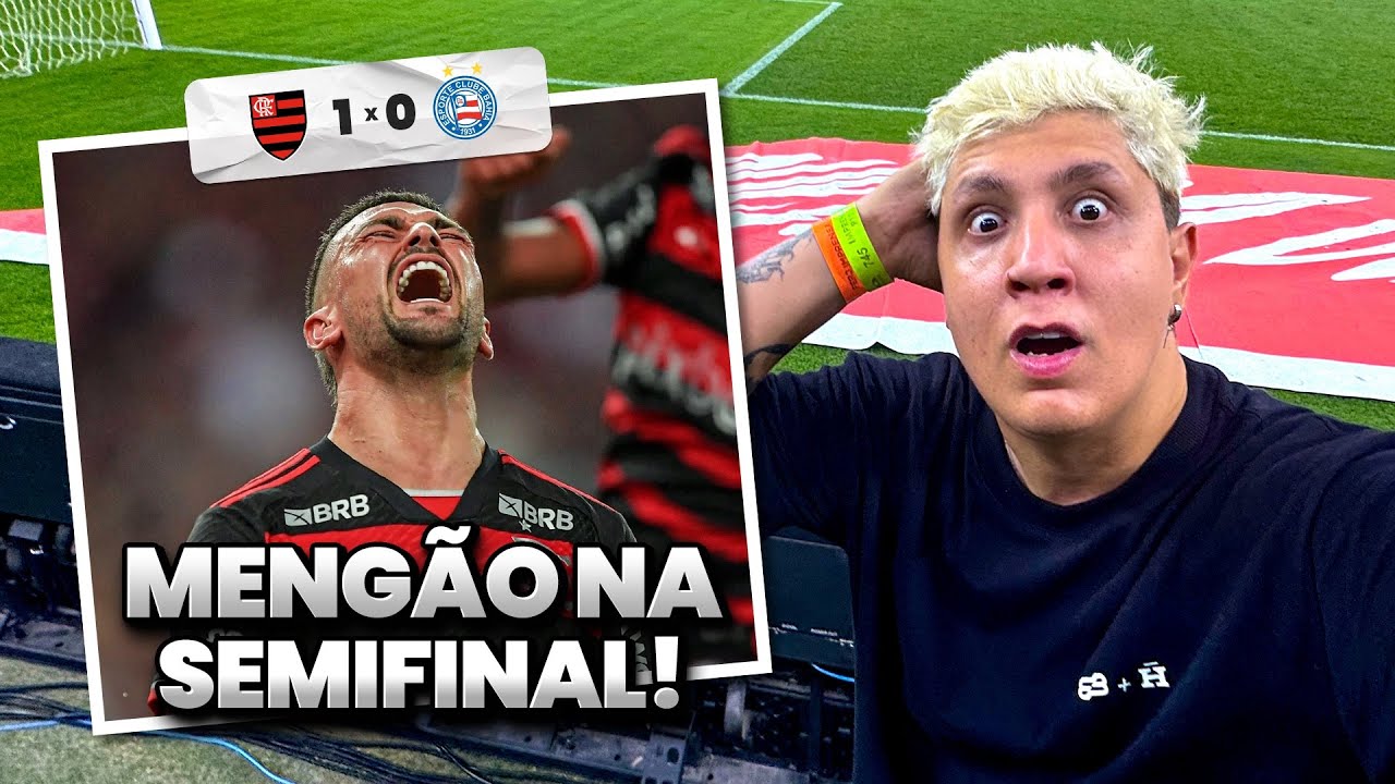 FLAMENGO ACABA COM O JOGO E TA NA SEMIFINAL DA COPA DO BRASIL!