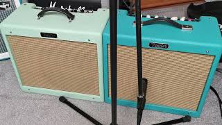 Video thumbnail for Fender Blues Junior Limited Edition Shootout - 3 vs 4 - Surf vs Seafoam! by Sam Brawn Music