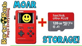Gameshell: Use a larger SD card to get more storage in Clockwork PI