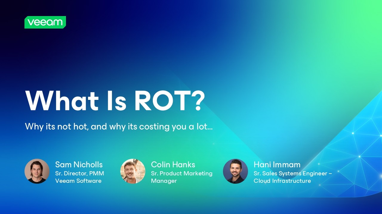 webinar-rot-data-cold-storage-nas-veeam video