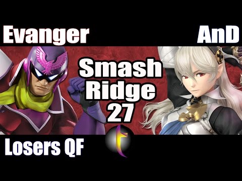 SR27 Singles: SSB Wii U - LQF - Evanger vs AnD