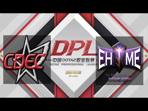 CDEC vs EHOME.keen Game 1 | bo2 | Dota 2 Professional League Season 3 - Top