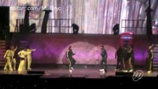 Chris Brown &quot;Freeze&quot; Dance-off - Manchester Evening News Arena - 10th Jan 09