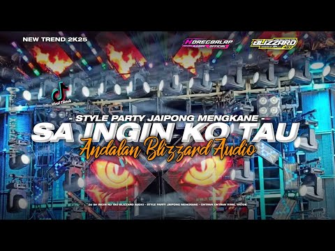 DJ SA INGIN KO TAU STYLE PARTY JAIPONG MENGKANE 
