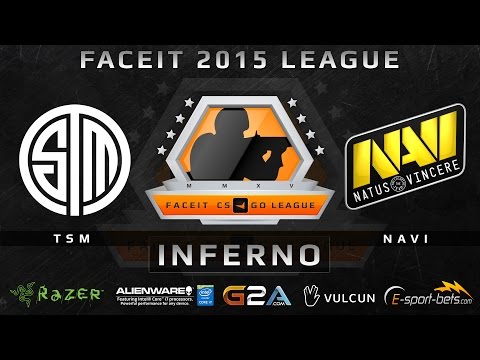 TSM vs NaVi - Inferno (FACEIT 2015 League)