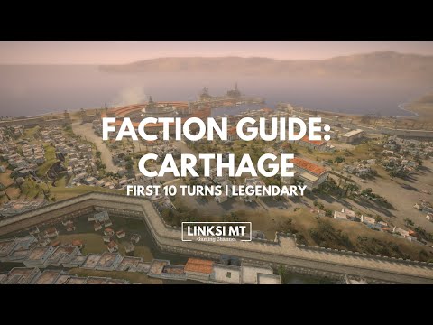First 10 turns with Carthage | Total War Rome 2 Legendary Edition
