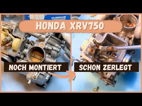 Honda XRV750 RD04 Vergaser zerlegen, Schritt für Schritt, vom Vergaseronkel
