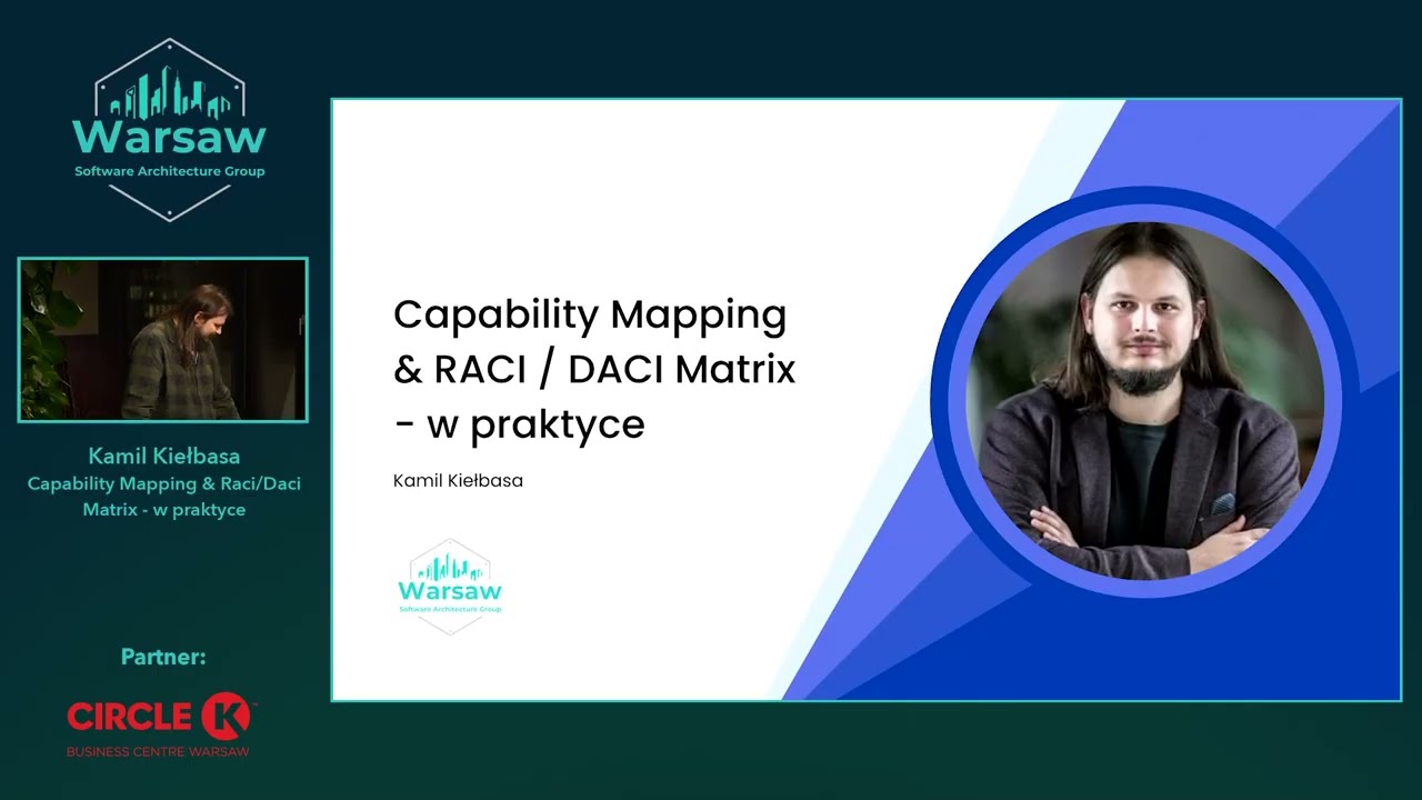 Capability Mapping & Raci / Daci Matrix - w praktyce