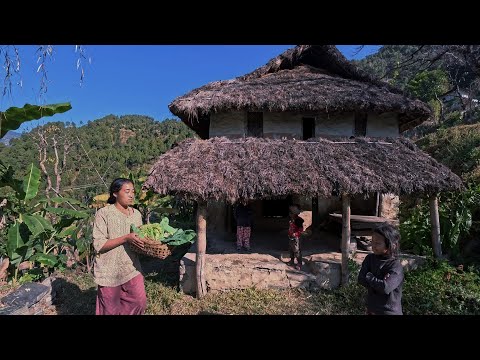 Life in a 197-Year-Old Traditional House | Peaceful Rural Nepal  / Solukhumbu /