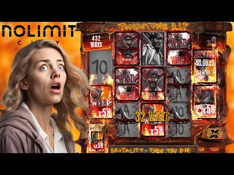 Tombstone RIP par Nolimit City - vidéo max win