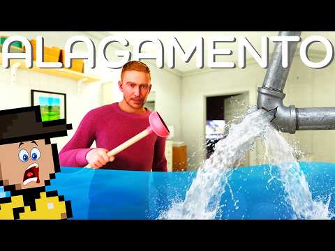 The whole city flooded 🌊 * and I have to fix it *