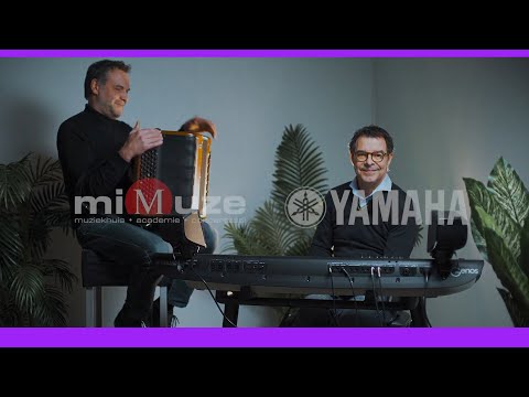 Genos with Peter Baartmans and Mike Smeulders - Mimuze is an official dealer of Yamaha keyboards