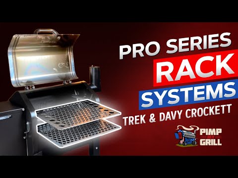 PRO SERIES Rack System for Trek and Davy Crockett Green Mountain Grills