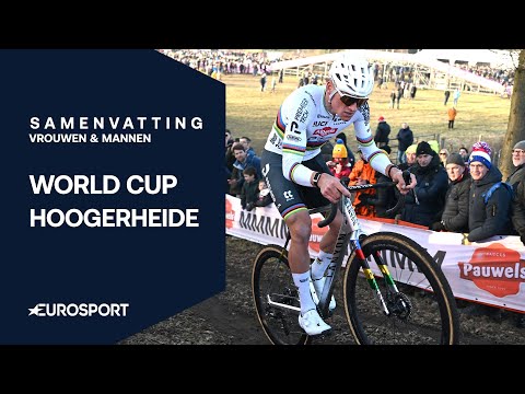 Last race for VAN DER POEL before Worlds | Cyclocross World Cup Hoogerheide | Summary M&W