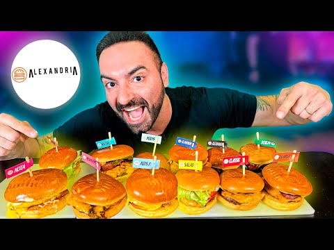 QUEBRANDO o RECORDE de MINI BURGERS!! | [ Corbucci no Rodízio ]