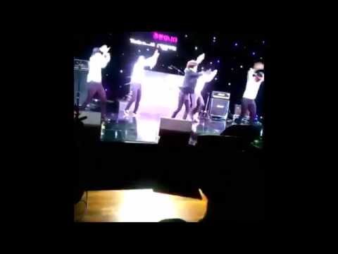 141021 Taemin recording Danger @ Thanksgiving Event