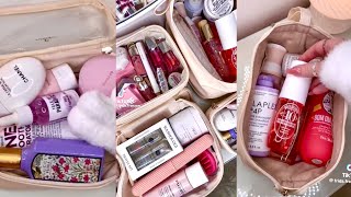 Makeup Bag Packing TikTok Compilation