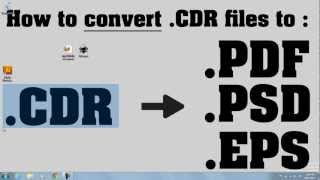 BEST way to convert .CDR to .EPS - [SOLVED]