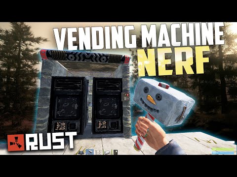 RUST | Vending Machine Nerf | Loot Room