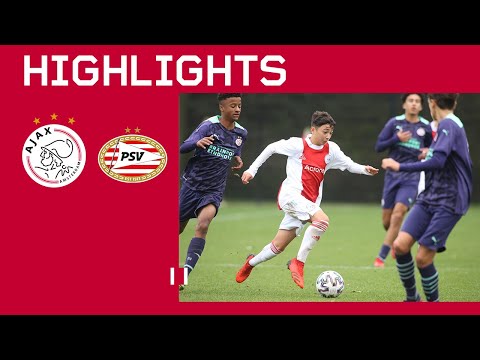 Massive showdown for Ajax O16 ⚔️ | Highlights Ajax O16 - PSV O16