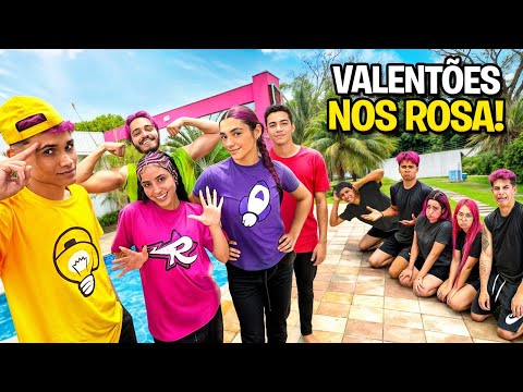 OS VALENTÕES ENTRARAM NOS ROSA *Eles passaram no teste ?