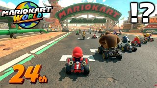 話題の最新作『マリオカートワールド』を実況してみた。