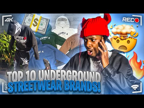 5 Lowkey STREETWEAR BRANDS You Should Know About 2022