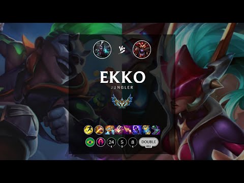 Ekko Jungle vs Shyvana - BR Challenger Patch 12.18