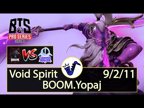 Void Spirit Dota 2 - BOOM.Yopaj - 9/2/11 - Mid Lane / Pos 2 - BOOM Esports VS DreamMaker - BTS Pro 8