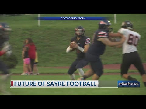 Future of Sayre varsity football; coach and player react