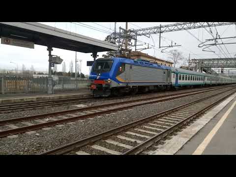 Treno regionale veloce per Firenze in partenza da Fabro 16 marzo 2019