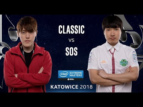 StarCraft II - Classic [P] vs. sOs [P] - Ro24 - Group D - IEM Katowice 2018