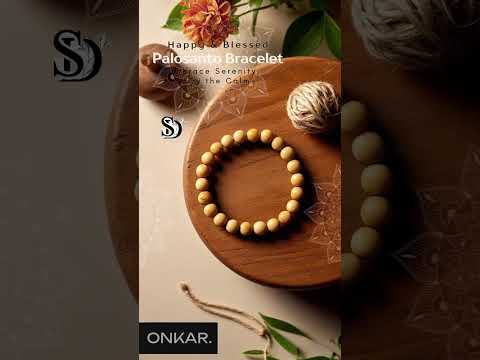 Palo santo healing bracelet natural wood aromatic and spirit...