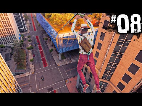 Watch Dogs 2 - Part 8 - EPIC ZIPLINE STUNT