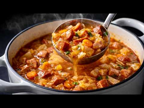 Forget All the Other Soups — This Cabbage Soup Hits Different! 👩🍳