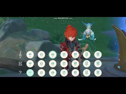 ALBEDO THEME SONG - CONTEMPLATION IN CHALK ~ GENSHIN IMPACT LYRE