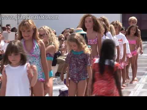💟Desfile Moda Cálida Kids Fashion (baño infantil) Swimwear Fashion Week Gran Canaria 💗💚💙💛💜🤍