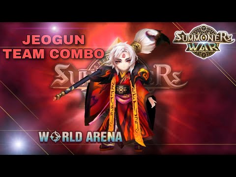 Jeogun Team Combo in World Arena Ep. 4 - Summoners War