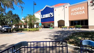 Lowe's at 1651 W Orange Blossom Trail in Apopka, Florida - Lowes Home Improvement Store 2673