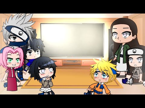 •Time 7+"Clã Hyuga" react Rap da Hinata•(Felícia Rock)•(Gacha club)