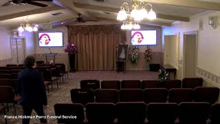 Frances Hickman Perry Funeral Service
