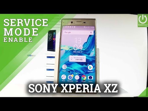 How to Enter Service Mode in SONY Xperia XZ FZ8331 - SONY Tricks