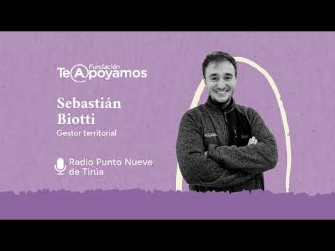 Fundación Te Apoyamos en Radio Punto Nueve de Tirúa, Región del Biobío.